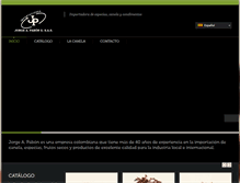 Tablet Screenshot of jorgepabon.com